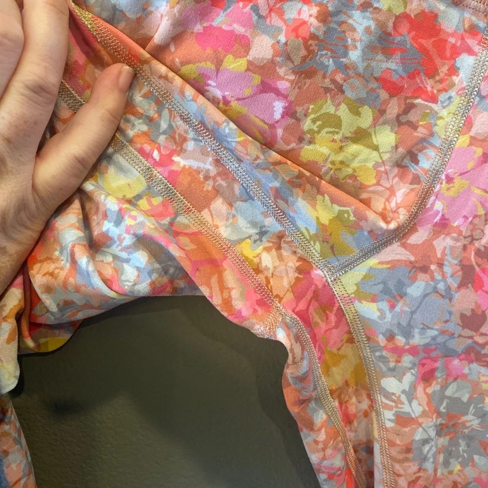 lululemon athletica Multicolor Floral Print High-Rise Leggings
